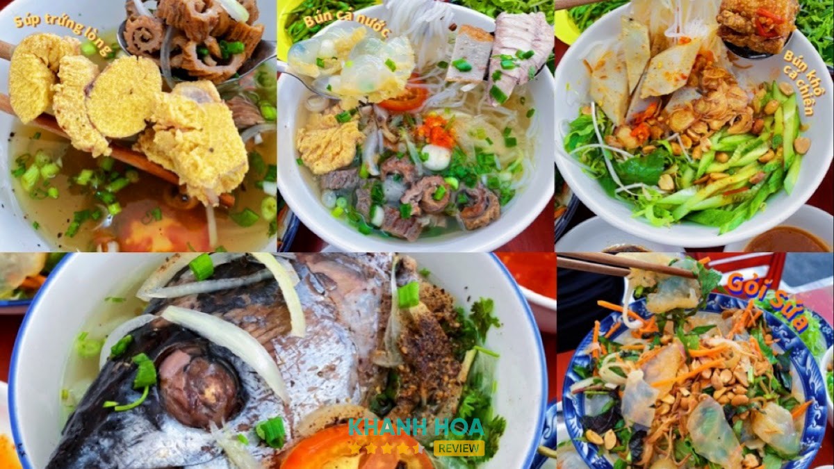 Bún cá tươi Cô Dung Nha Trang