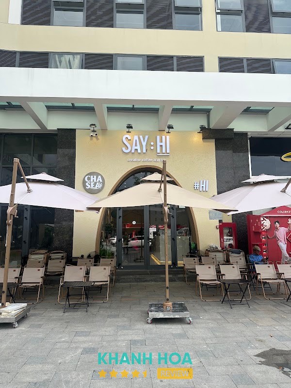 Không gian SAY:HI Cafe x CHASEA Signature