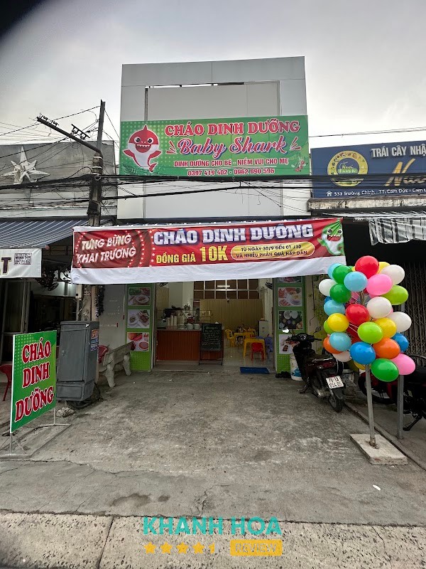 Cháo Dinh Dưỡng Baby Shark Cam Lâm