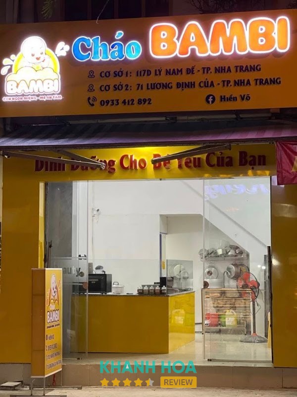 Cháo Dinh Dưỡng Bambi Tây Nha Trang