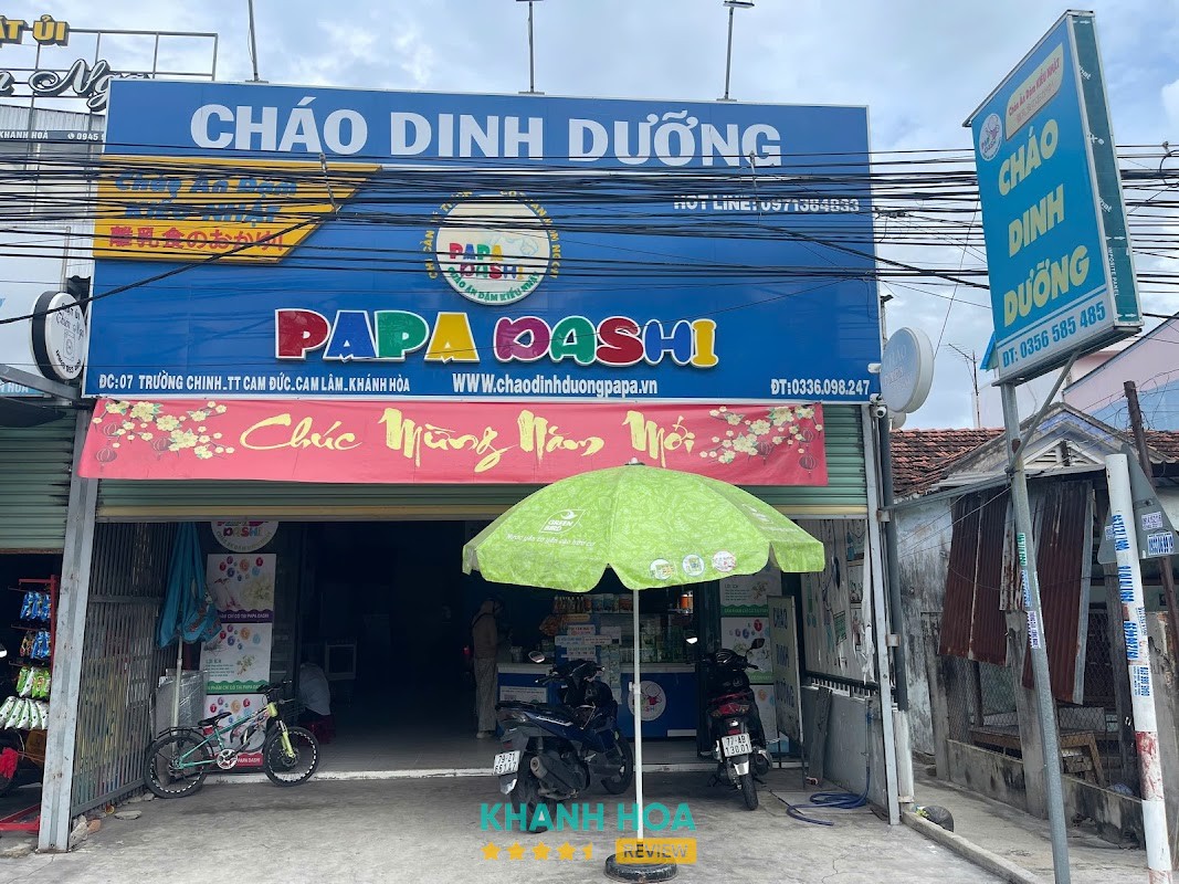 Cháo Dinh Dưỡng Papa Dashi Cam Lâm