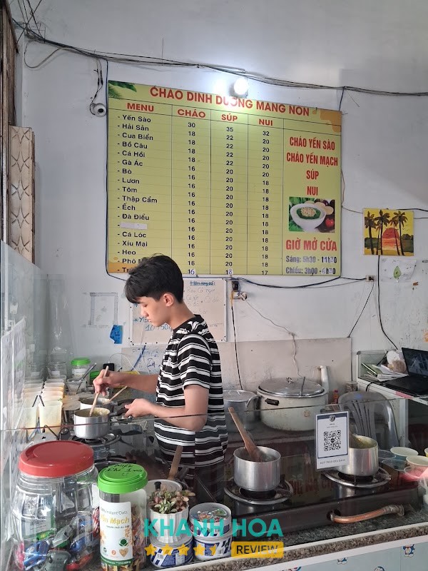 Cháo Dinh Dưỡng Măng Non Nam Nha Trang