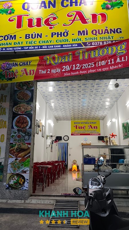 Cơm chay Tuệ An phường Bắc Cam Ranh Cam Ranh