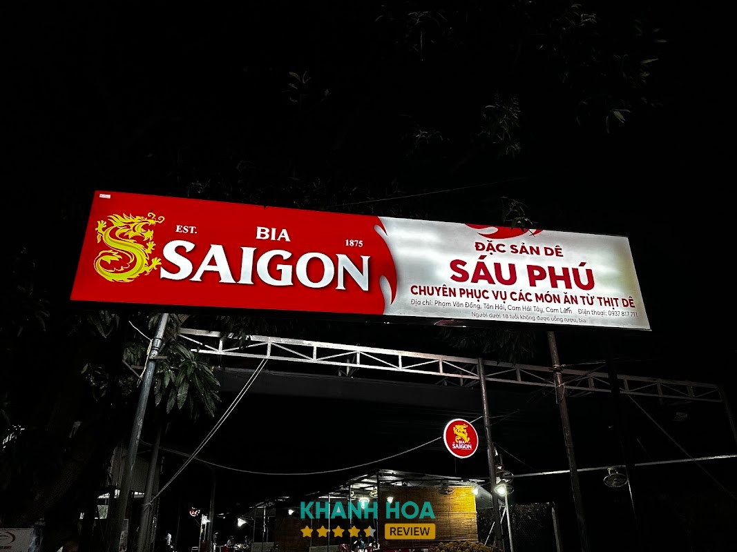 Quán dê sáu phú – hình ảnh thực tế