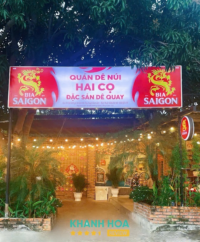 Quán Dê Hai Cọ Cam Lâm