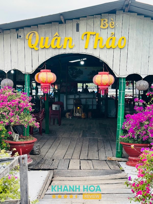 Bè hải sản Quân Thảo – lồng bè