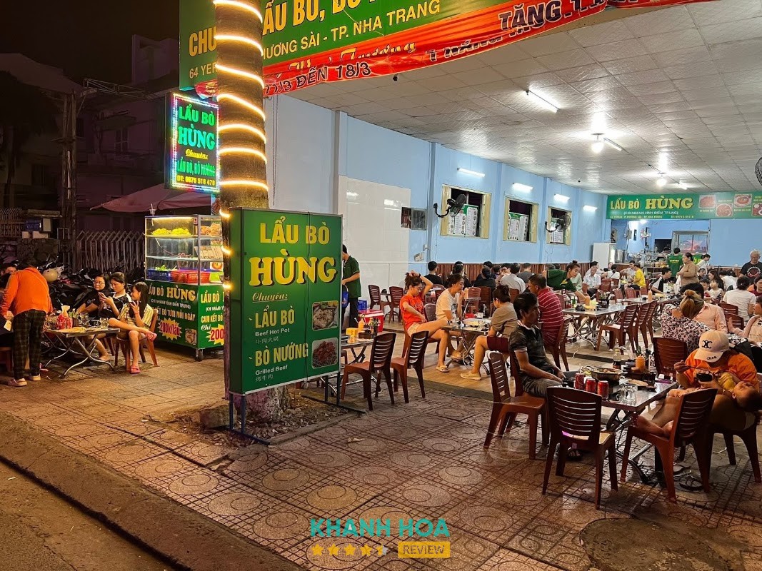Lẩu bò Hùng – 64 Yersin Nha Trang