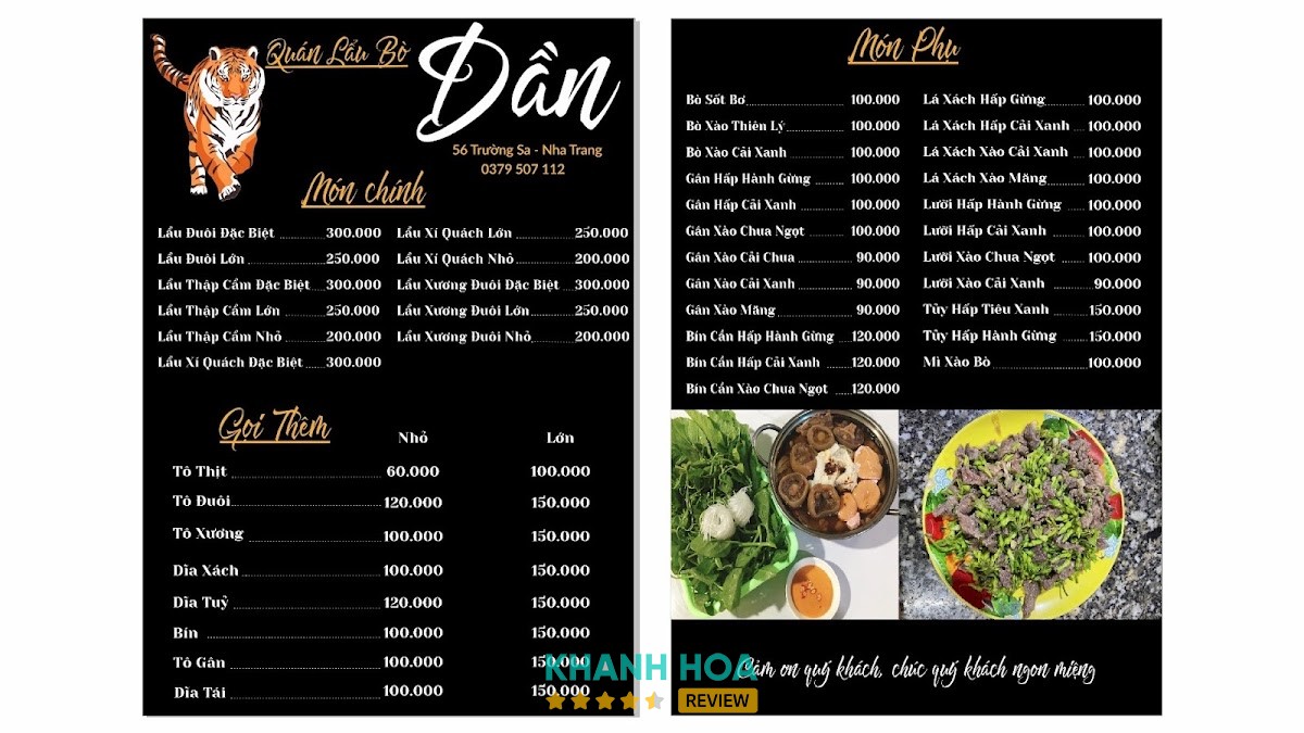 Lẩu Bò Dần 56 – Lẩu Bò Ngon Nha Trang – hình ảnh 3