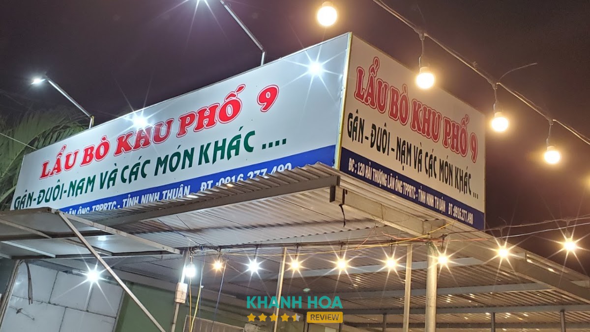 Lẩu Bò Khu Phố 9 Ninh Thuận