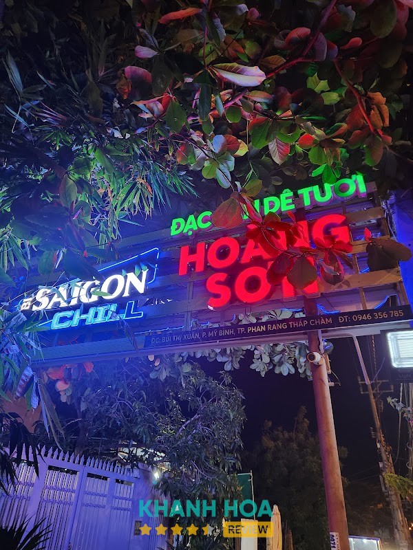 Quán Dê Hoàng Sơn tại Đông Hải