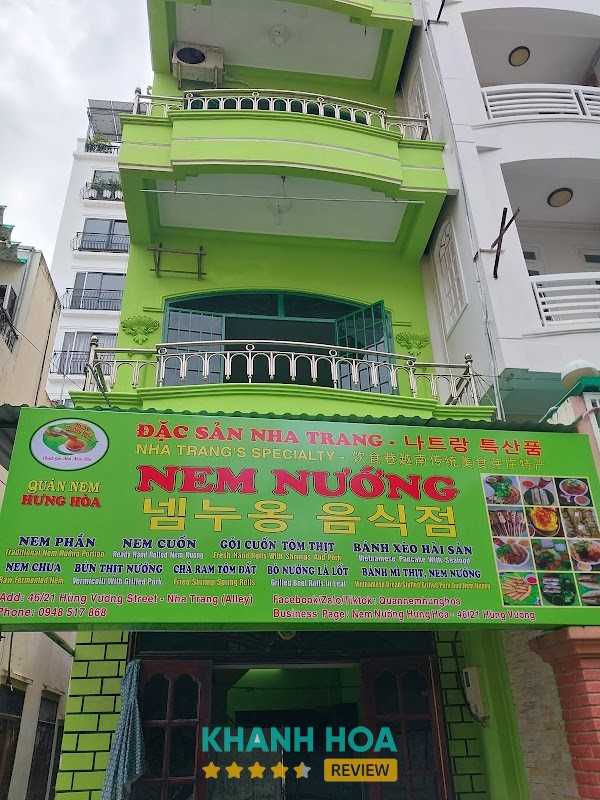 NEM NƯỚNG HƯNG HÒA ( THE LOCAL RESTAURANT) Nha Trang