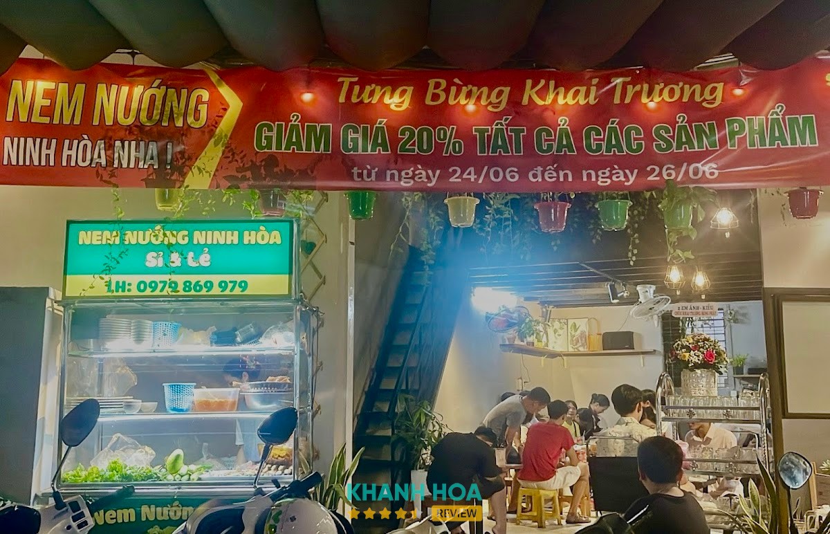 Nem Nướng Ninh Hoà - Tố Hữu Nha Trang
