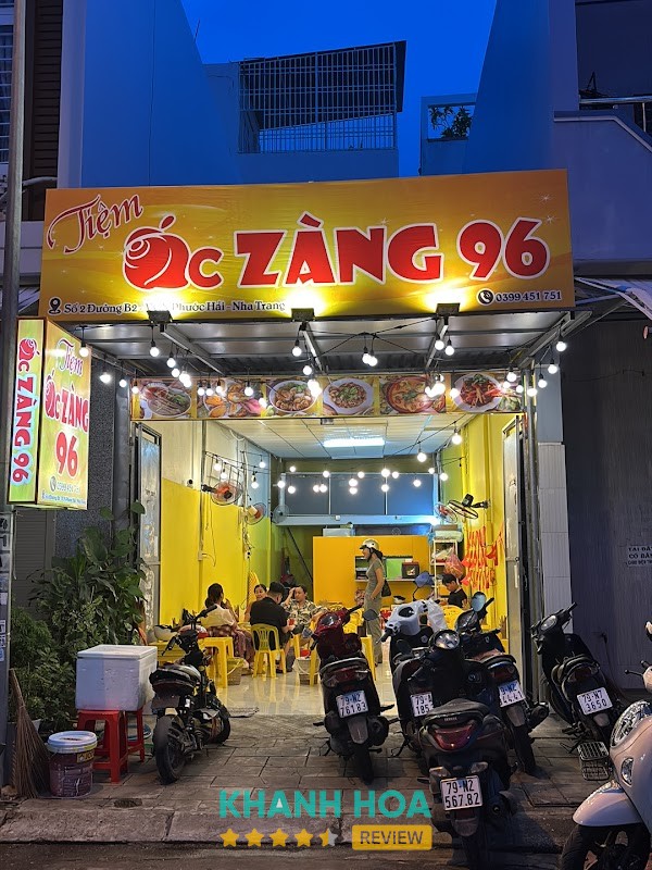 Ốc Zàng - Tiệm Ốc Zàng 96 Nha Trang – hình ảnh 1