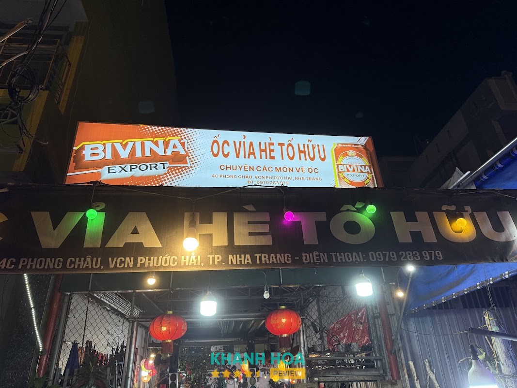 Quán Ốc Vỉa Hè Tố Hữu Nha Trang – hình ảnh 1