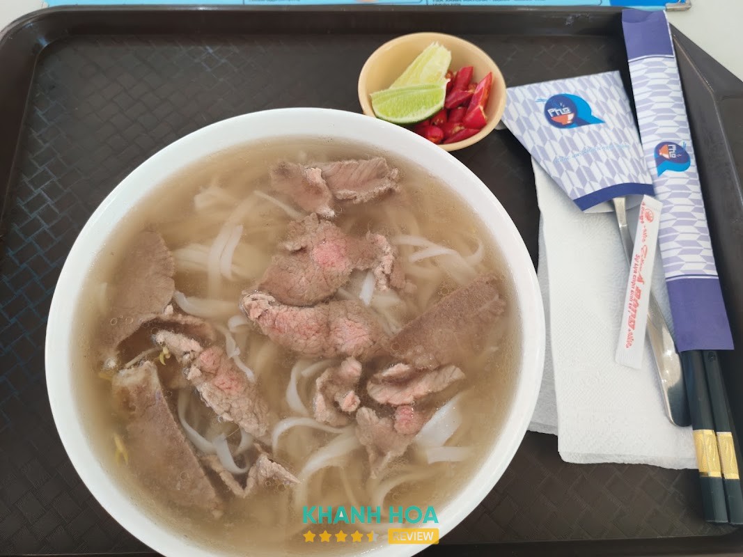 Không gian Q Phở trong nhà ga quốc nội