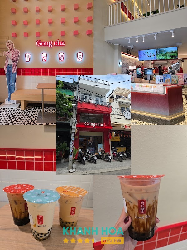 Trà sữa tại Gong Cha Nha Trang