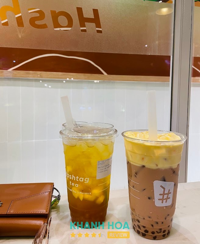 Trà sữa tại Hashtag Tea Cam Ranh