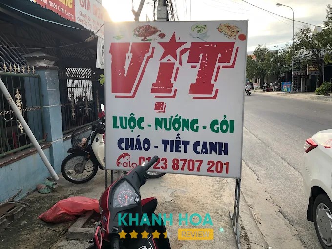 Món ăn tại Quán Vịt ở Bắc Cam Ranh