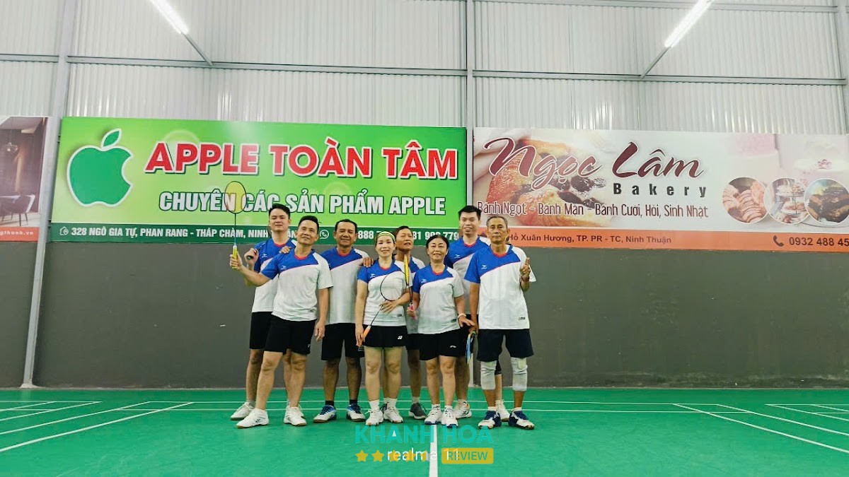 Sân Cầu Lông Toàn Tâm tại Phan Rang