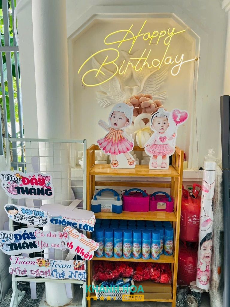 SamBon Party - shop bán đồ trang trí sinh nhật đẹp ở Nha Trang