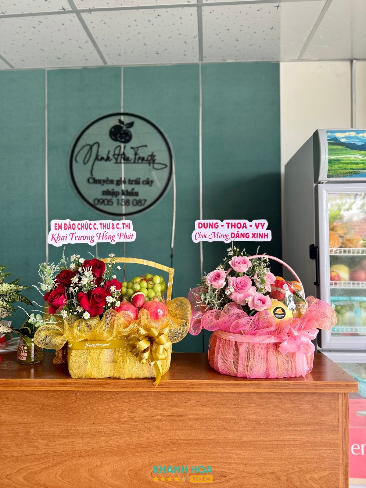 Ninh Hoà Fruits - mẫu giỏ quà trái cây 1