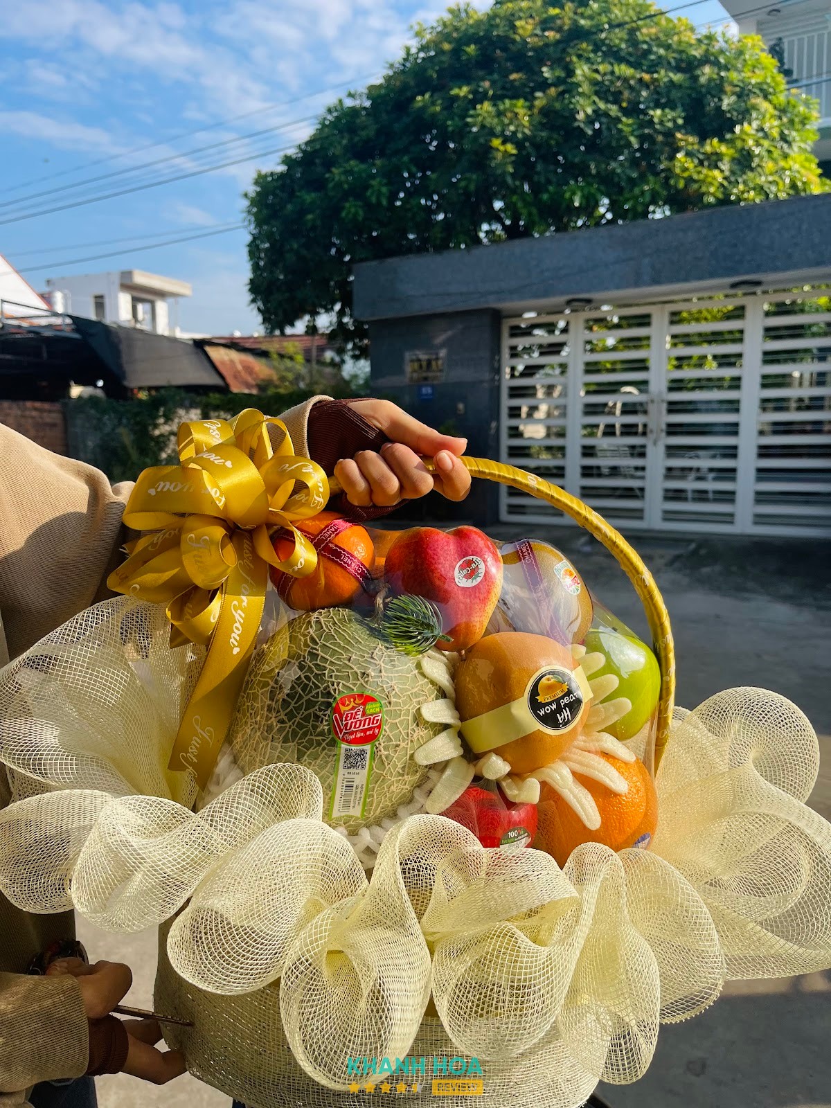 Ninh Hoà Fruits - mẫu giỏ quà trái cây 2