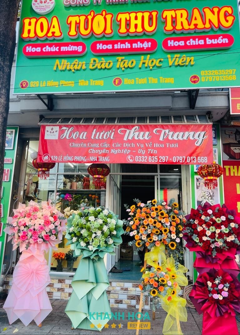 Thu Trang Flower – cửa hàng hoa tươi tại Nha Trang