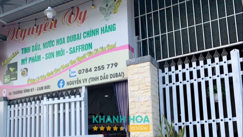 Nguyễn Vy – nước hoa tinh dầu Dubai