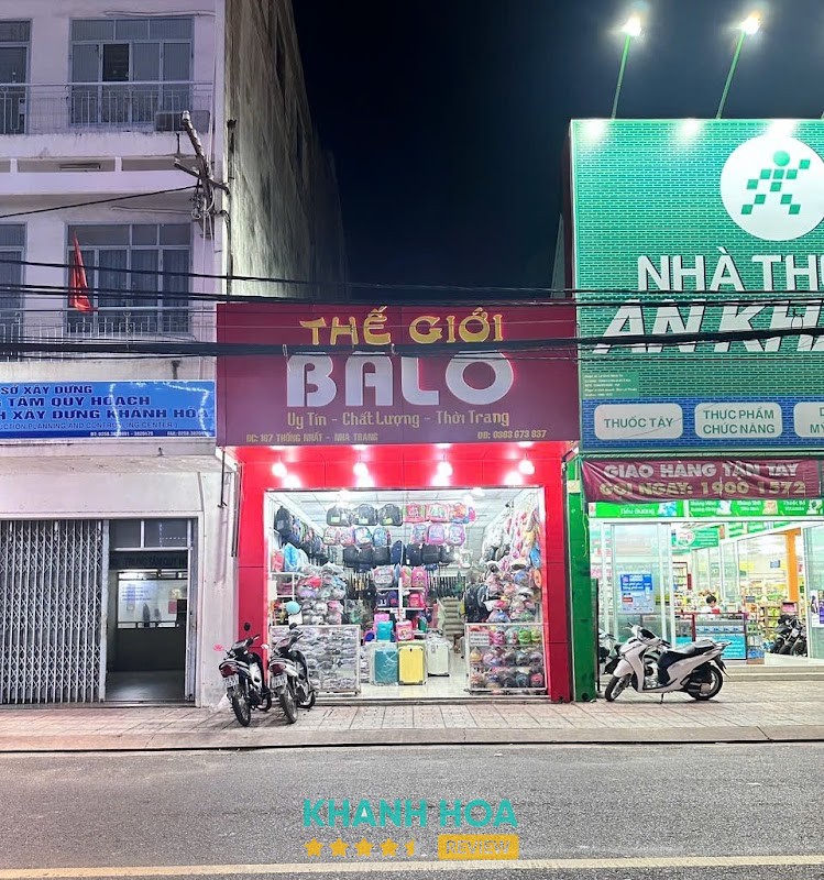 Shop Thế Giới Ba Lô - 167 Thống Nhất, Nha Trang