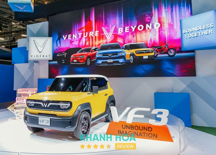 Xe trưng bày tại VinFast Vincom Trần Phú