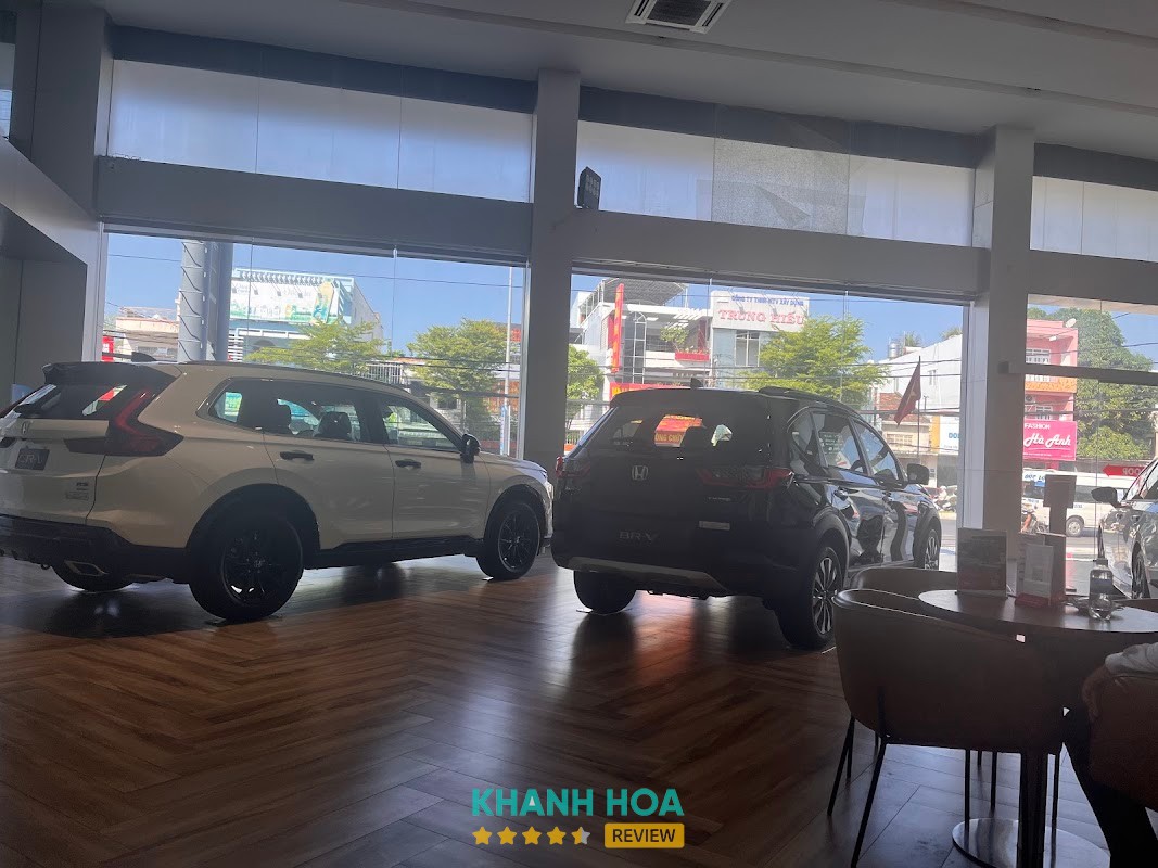 Xe Honda trưng bày tại Nha Trang