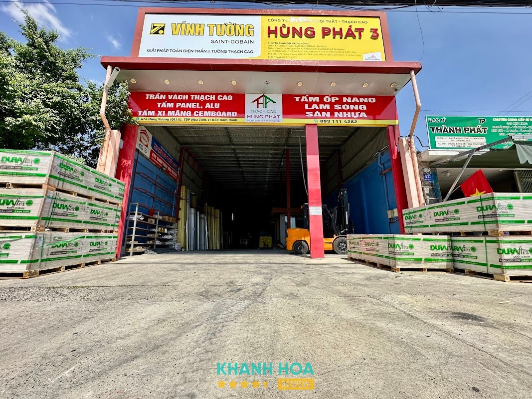 Thạch cao Hùng Phát 3 Cam Ranh