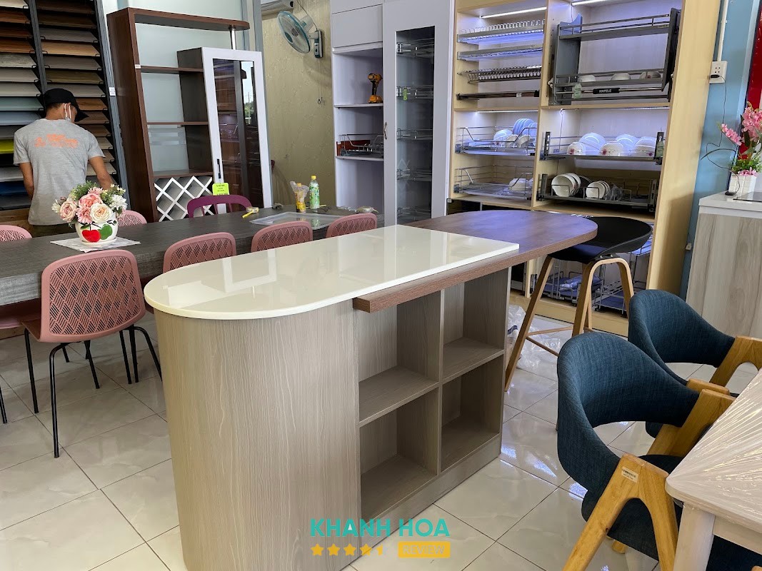Mẫu tủ bếp tại Phan Rang Luxury