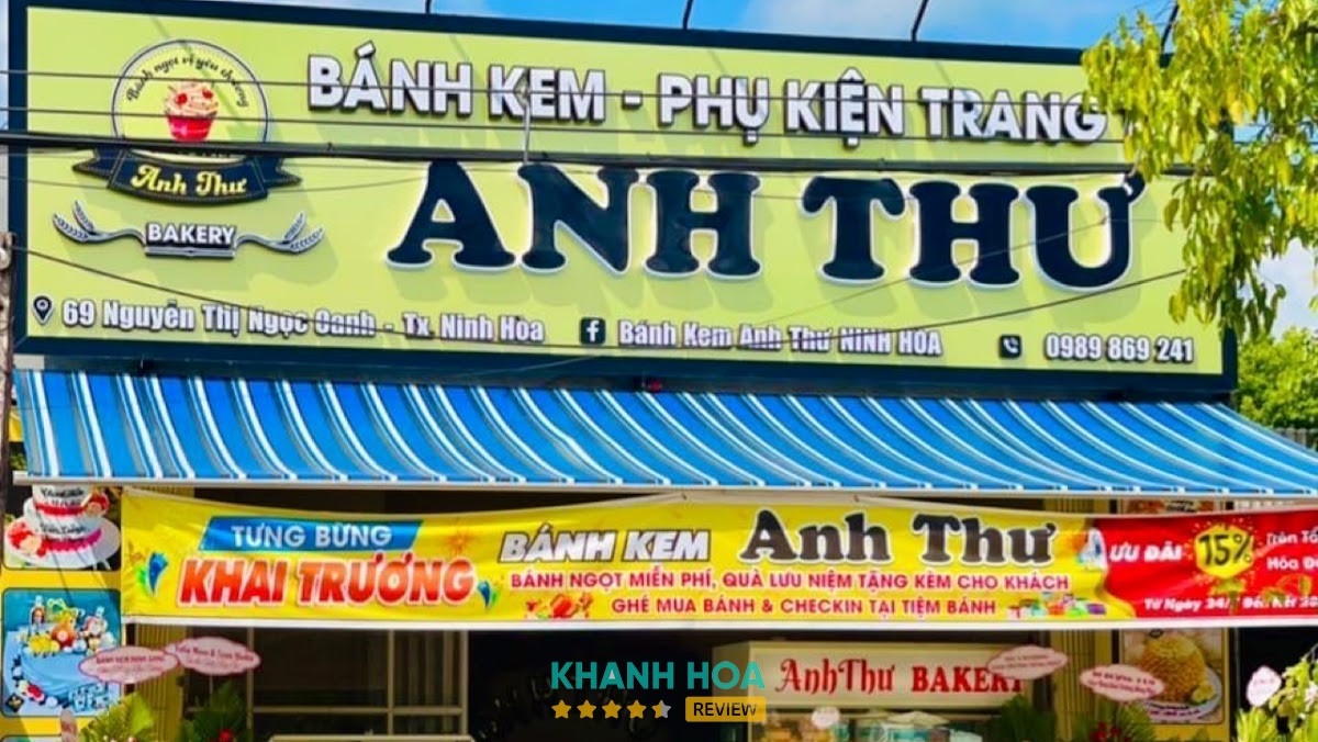 Bánh kem Anh Thư Ninh Hoà Ninh Hoà
