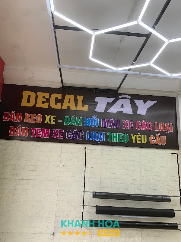 Decal Tây Nha Trang