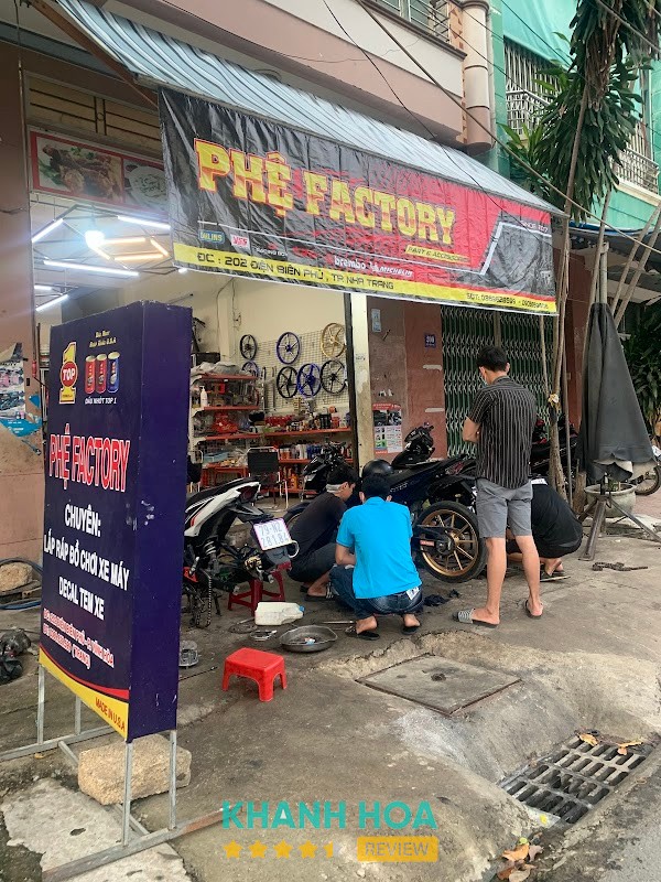 Cửa Hàng Xe Máy Phệ Factory Nha Trang