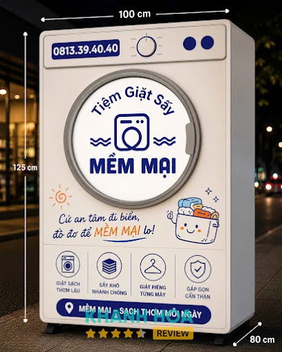 Giặt Sấy Mềm Mại Phan Rang - Đường Mười Sáu Tháng Tư, Đông Hải, Khánh Hòa 59000, Việt Nam