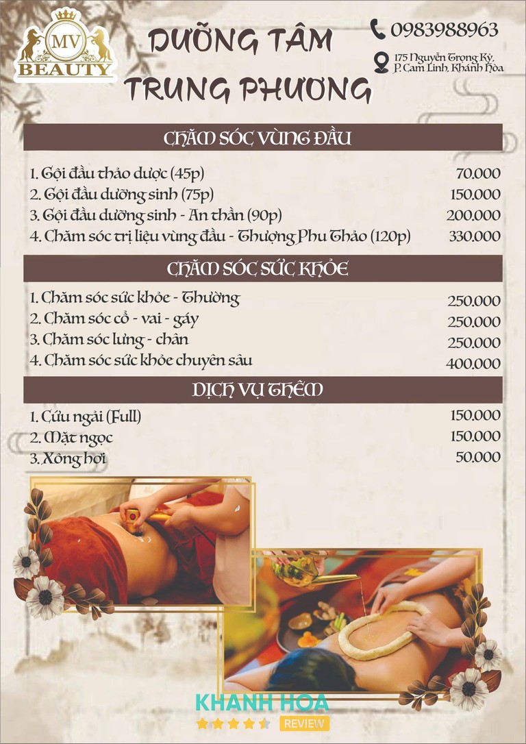 Dưỡng Tâm Trung Phương Cam Ranh – 175 Nguyễn Trọng Kỷ, Cam Linh
