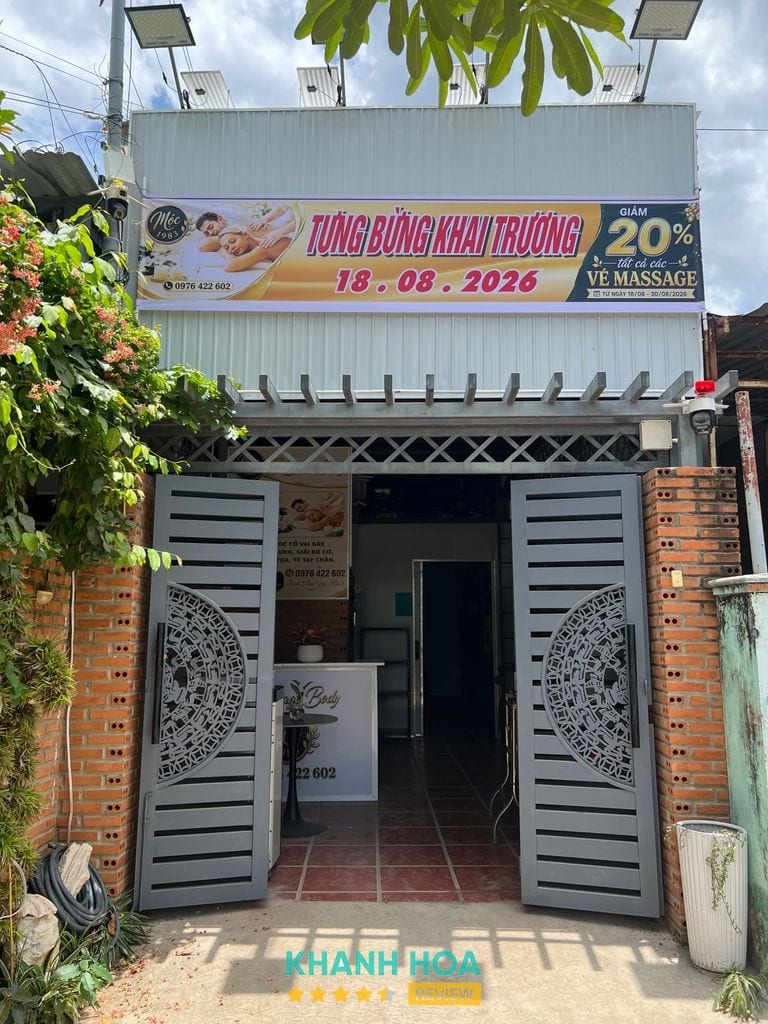 Dịch vụ massage body và xông hơi tại Massage Mộc 1983