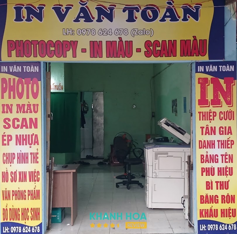 IN VĂN TOÀN Photocopy Cam Ranh