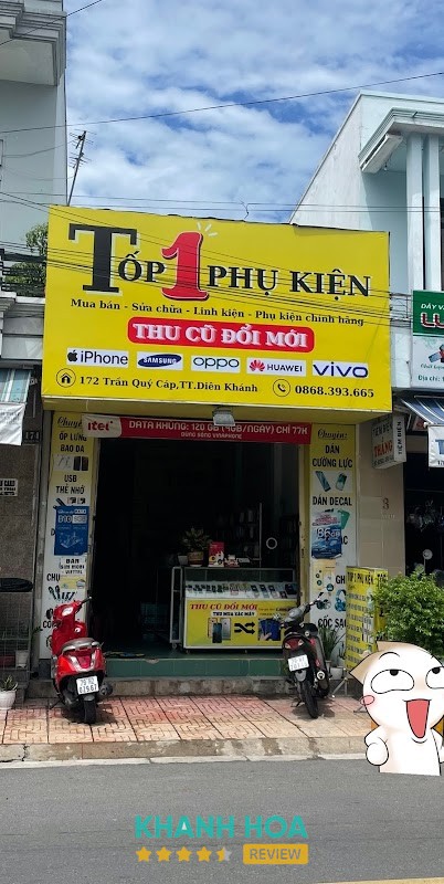 Cửa Hàng Tốp 1 Phụ Kiện Sửa Điện Thoại MobiFone Diên Khánh