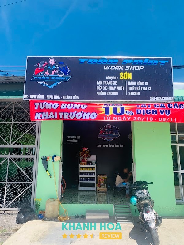 Tiệm sơn Ninh Hoà ( Toàn Pain) Ninh Hòa