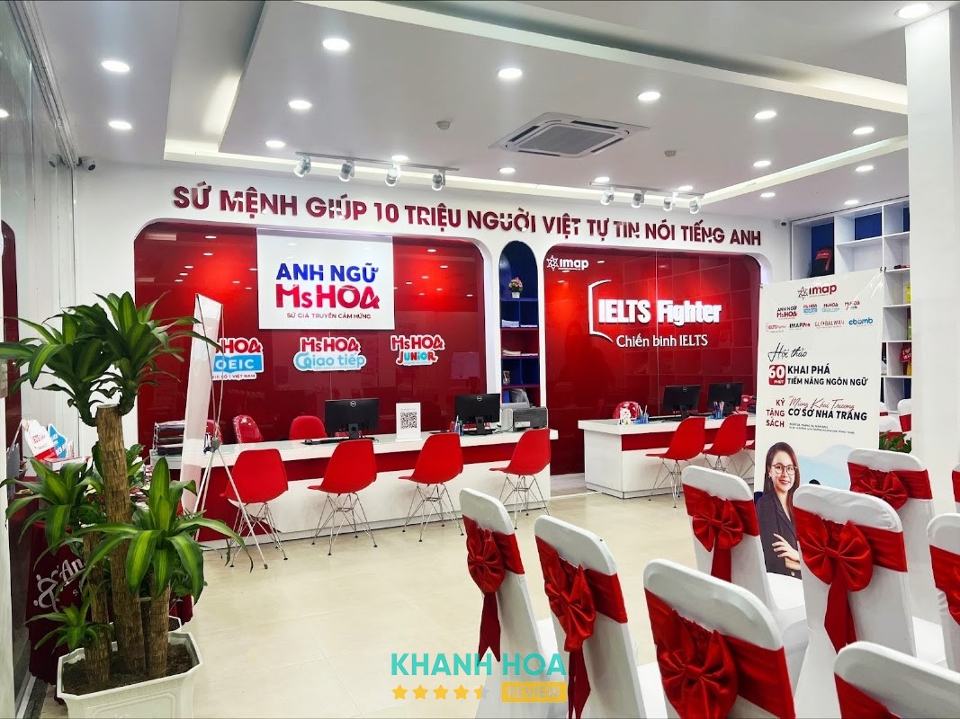 Không gian học IELTS Fighter Nha Trang