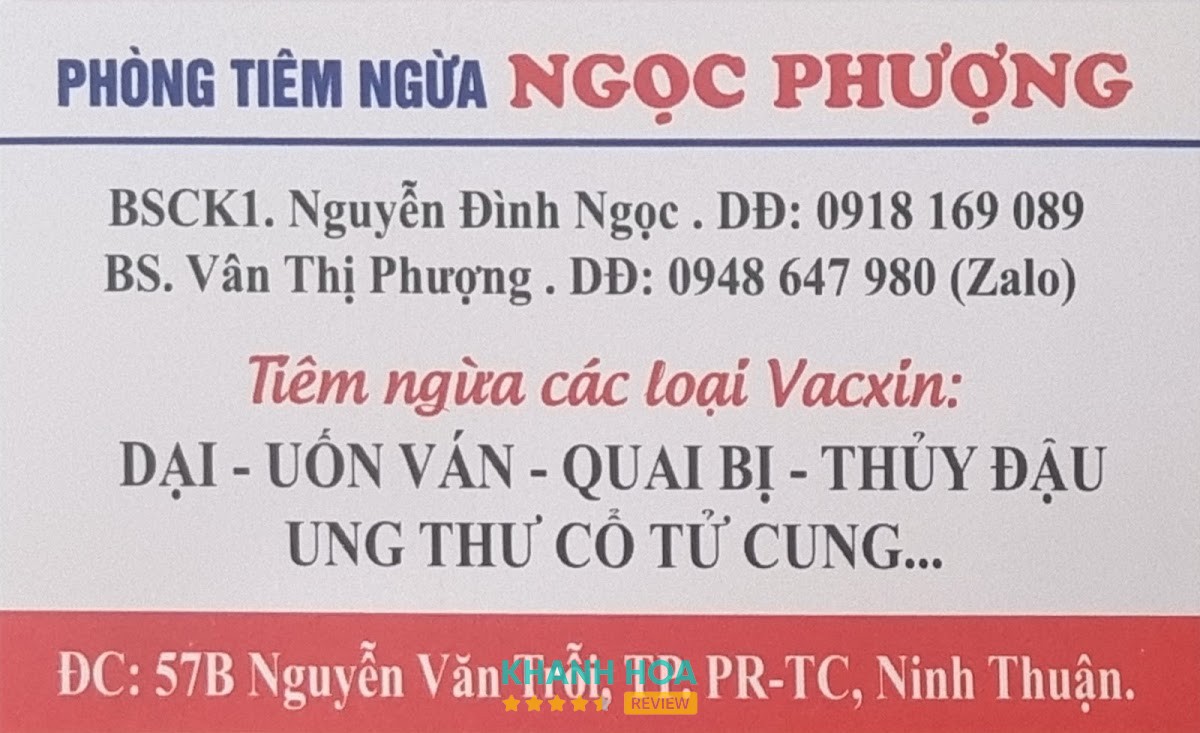 Phòng Tiêm Ngừa Ngọc Phượng – hình ảnh 3