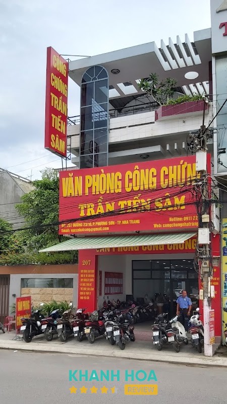 Văn phòng Công chứng Trần Tiến Sâm Khánh Hòa