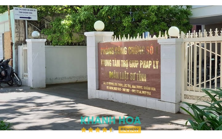 Phòng Công Chứng Số 1 tỉnh Khánh Hòa