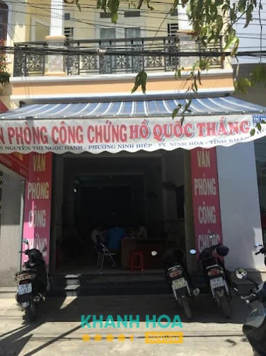 Văn Phòng Công Chứng Hồ Quốc Thắng Ninh Hòa