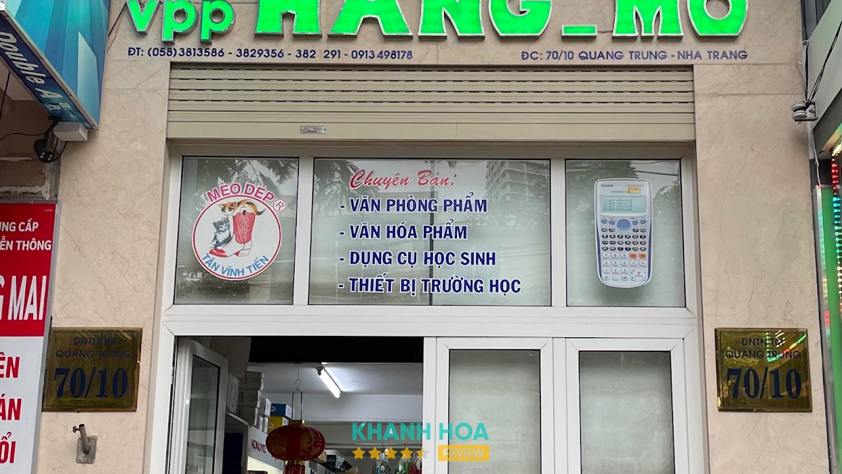 Nhà Phân Phối Văn Phòng Phẩm Hằng Mơ Nha Trang