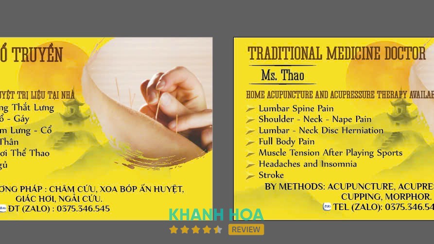 Thảo Châm cứu trị liệu Nha Trang