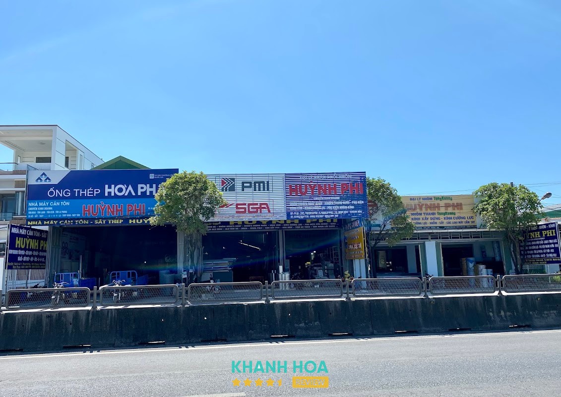 Nhà Máy Tôn Thép Nhôm Kính Huỳnh Phi Ninh Hòa